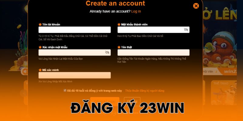 Đăng ký 23win trải nghiệm sảnh cá cược hấp dẫn